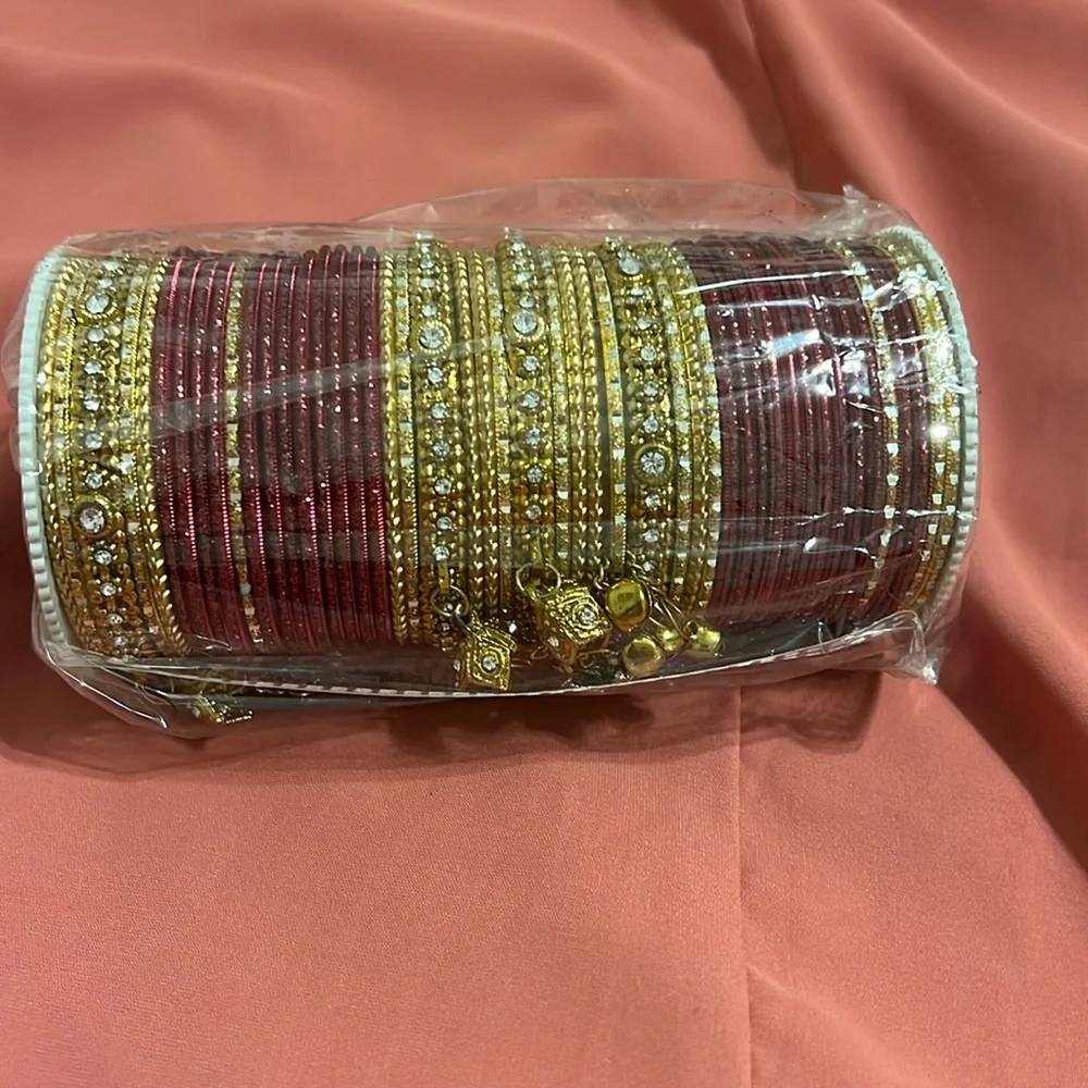 Bangles set Indian Pakistani style - Picture 1 of 5
